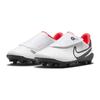 Nike Dětské kopačky Tiempo Legend 10 Club MG PS Ready Pack Bílé Jasně karmínové Černé DV4356-100