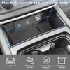 YEVEDUO Land Rover Defender 90 110 Accessories Center Console Organizer Tray Storage Box with Mat 2020-2024 Two-Tier Anti-Slip