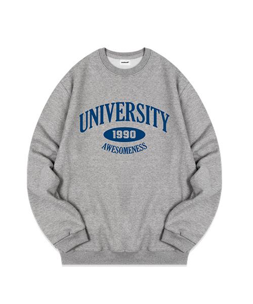 RANDOMOFF 1990University Sweatshirt [Gray]