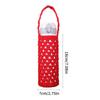 Portable Thermos Cup Sleeve with Handle 400-600ml Crochet Water Bottle Cover Case Knitting Water Bottles Holder Bag Cover Pouch