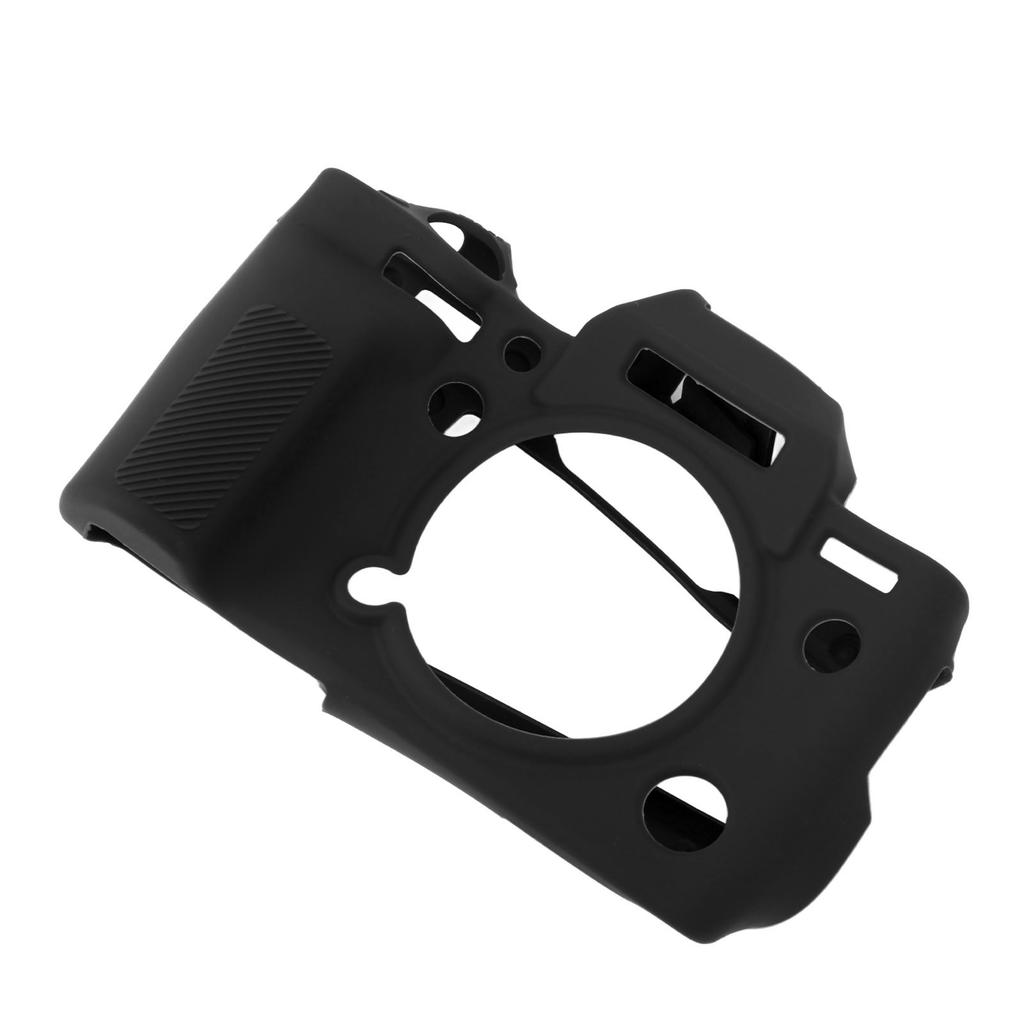 Camera Case Silicone Shockproof Anti Slip Thin Light Protective Camera Body Cover for Fujifilm XT4 Black