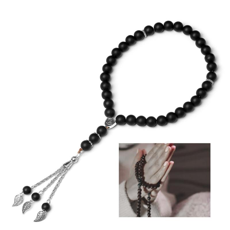 33 Koraliki Tasbih Różaniec Bransoletka Dekoracyjne Frędzle Bransoletka Biżuteria