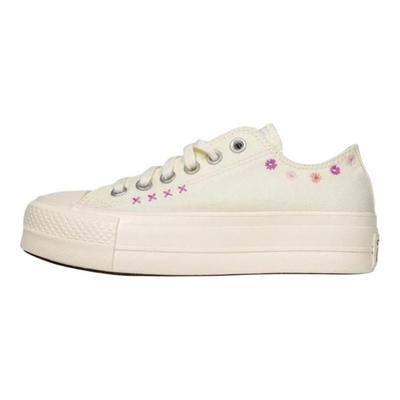 Chuck Taylor Seasonal Versatile Comfortable Durable Low-Top Canvas Shoes Women Sneakers Beige A15008C
