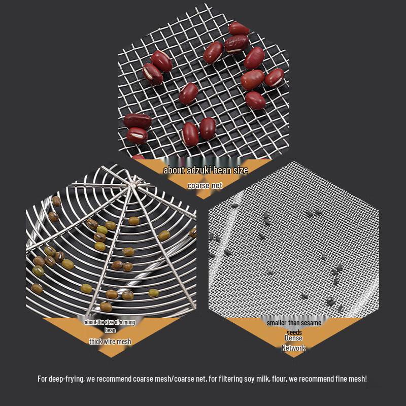 Stainless Steel Fine Mesh Skimmer Ladle