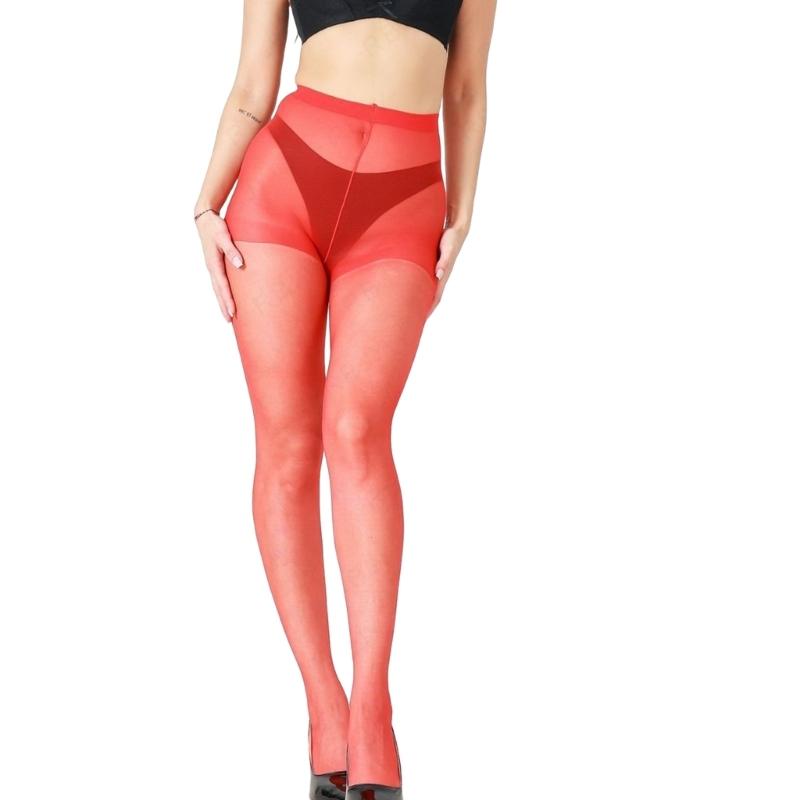 Christmas Themed Tights Elastic Waistband Comfortable Nylon Legwear Fashion Pantyhose for Office Parties and Daily Use