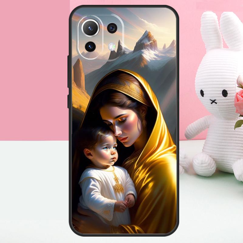 Virgin De Guadalupe Virgen Mary Case For Xiaomi 15T 13T 14T 17 Pro Max 15 14 Ultra POCO X7 Pro X5 X6 F5 F6 F7 F8 Ultra Funda