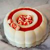 1 Pc Round Groove Flower Mold Silicone Mousse Mold White Round Garland Pastry Chiffon Cake Mold Baking Mold