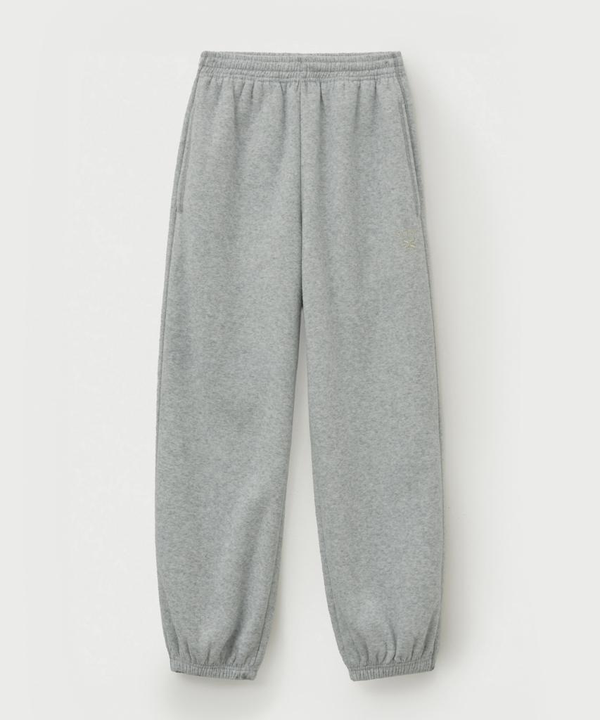 Seteo (W) Theo Brushed Fleece Jogger Pants Melange Gray