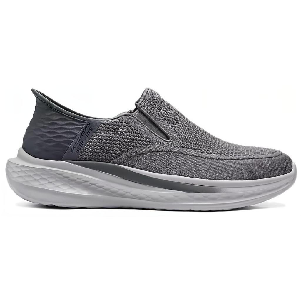 Skechers Street Series Comfortable Versatile Low-Top Casual Shoes Men Sneakers Gray 210887-GRY