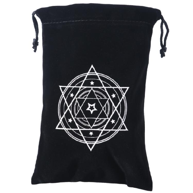 

Convenients Drawstrings Tarots Card Holder Bag for Tarots Cards Personal Item