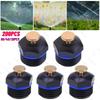 200/20pcs Thread Garden Irrigation Sprinklers 1/2''  Micro Water Spray Head Automatic Watering Plants Dripper Drip Irrigation
