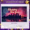 Celebration Banner Sparkling Design Festive Banner Party Banner Neon Light Theme For Restaurant Decoration Festive Gathering