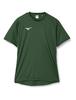 Mizuno P2MA8025 Soccer Field Slim Game and Practice Size 2XL Men's Wear, One-Point Shirt, Moisture-Wicking, Quick-Drying, Fit, Wear, 33, Green,