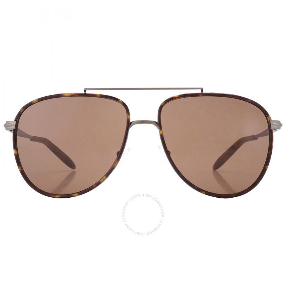 

Michael Kors Saxon Dark Brown Pilot Men s Sunglasses MK1132J 102373 59