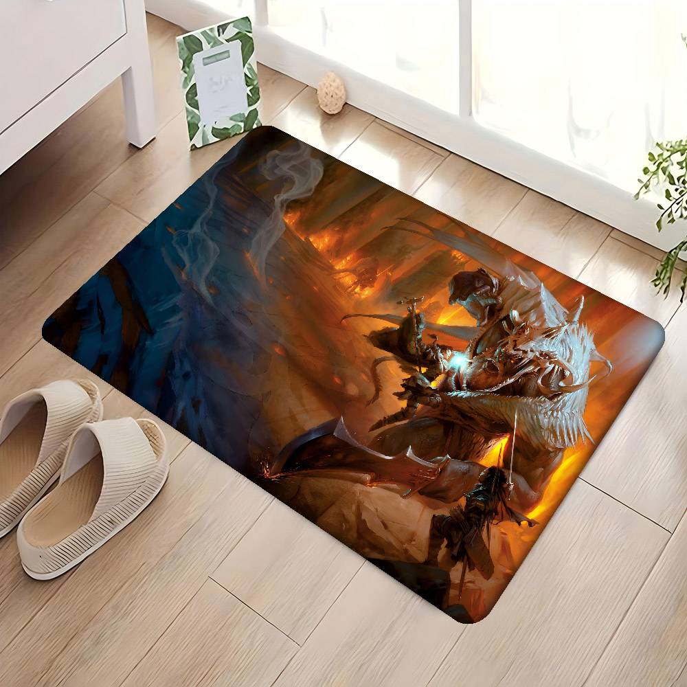 

Коврик придверный Dungeons And Dragons в скандинавском стиле, домашний коврик, коврики для ванной-туалета, коврик для декора спальни, отеля 50x80 cm