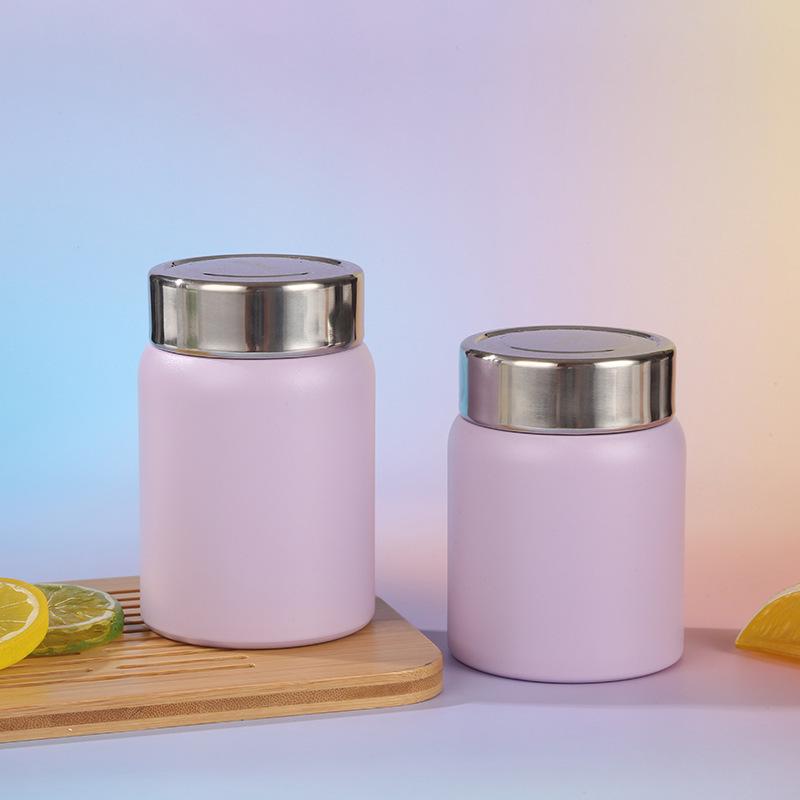 

Мини-кружка-термос из нержавеющей стали 316 - Портативный карманный термос, офисный подарок 220 ml