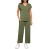 Women's Loose-Fit -Color Casual Set