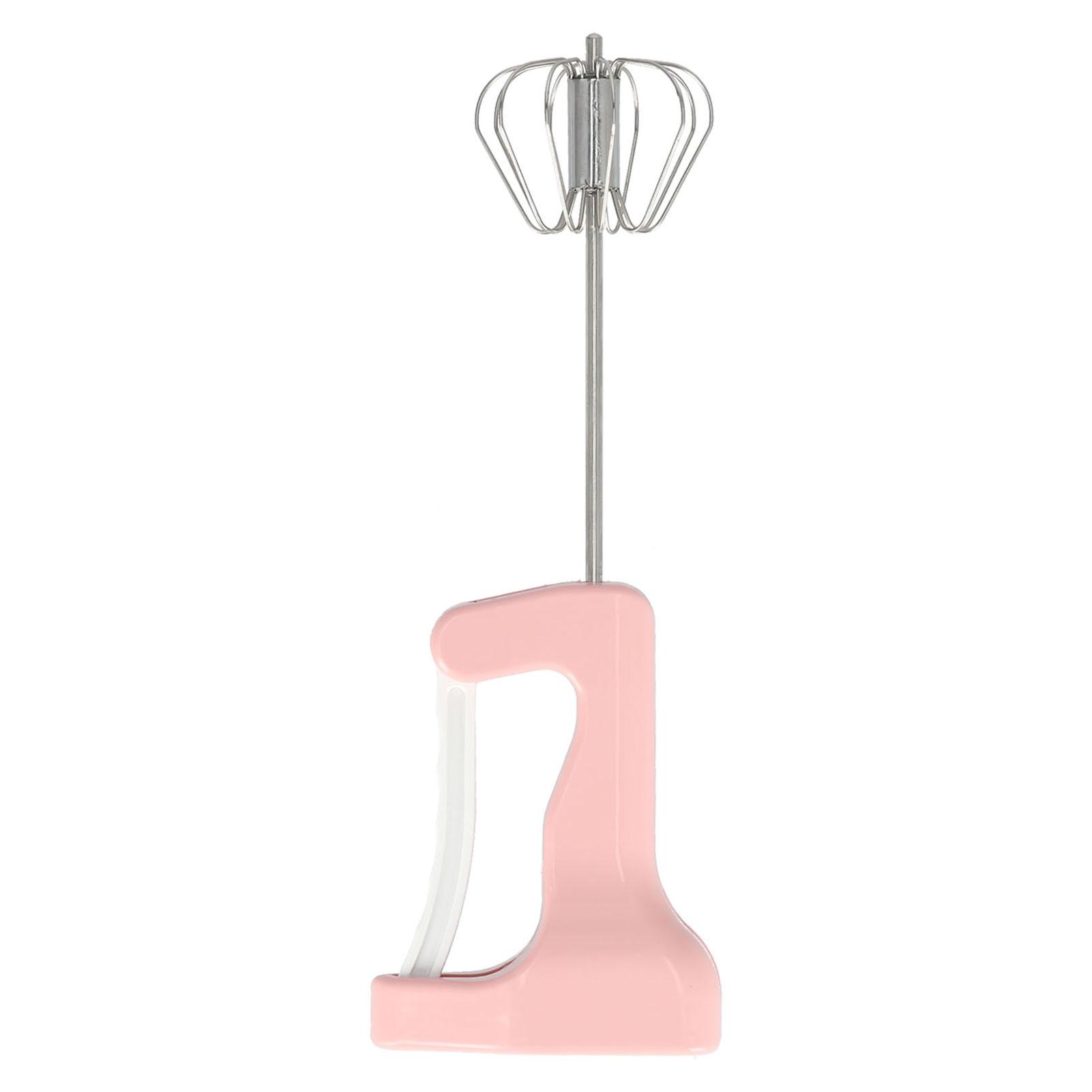 

Hand Mixer Semi Automatic Push Type Egg Beater Handheld Flour Cream Blender Kitchen Baking Tool