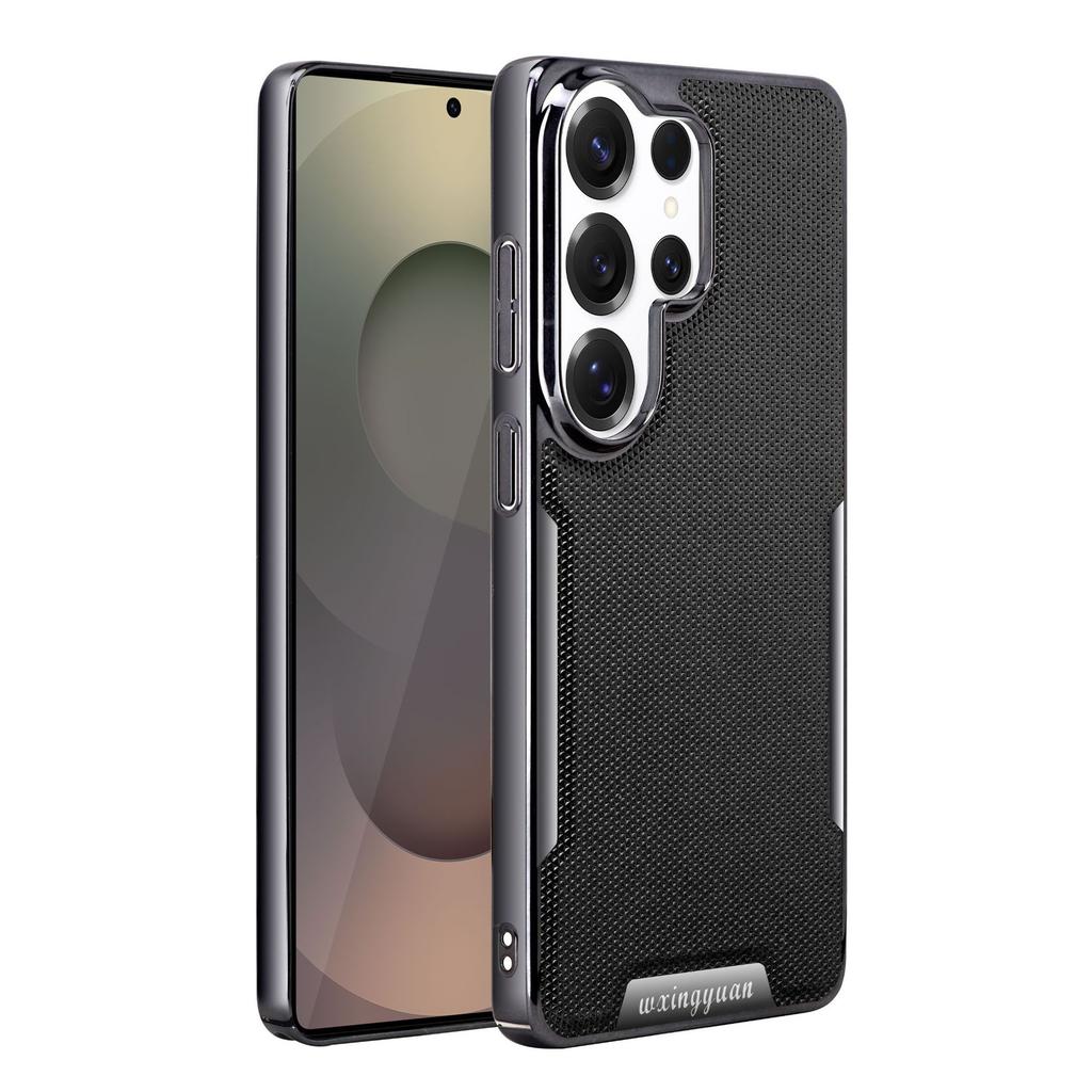 Samsung S11Ultra Electroplated Leather Pattern Mobile Phone Case S11Ultra Business Anti-drop S11Ultra Model