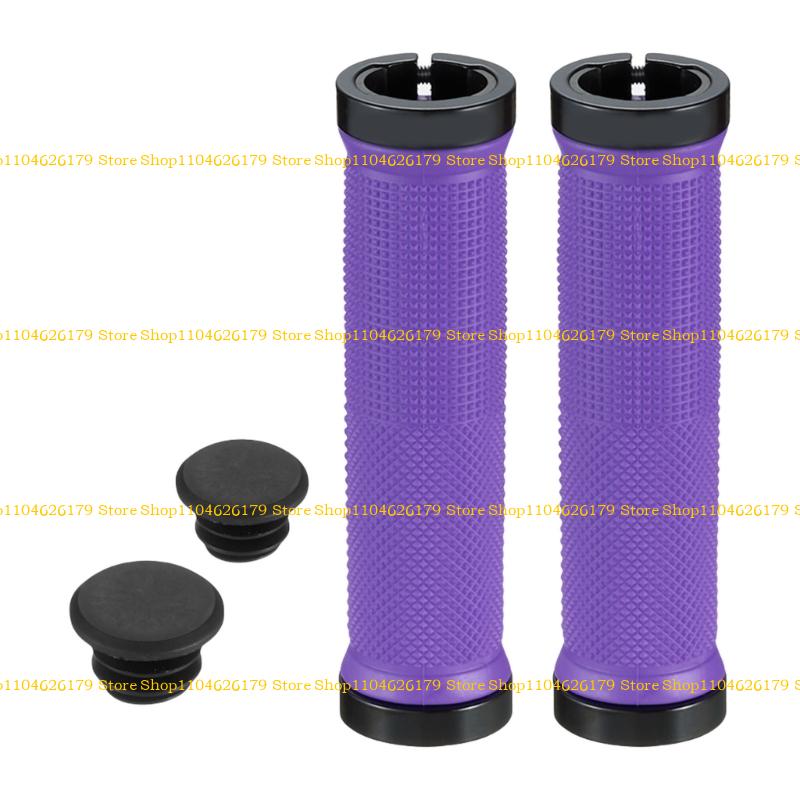 A1A2 Bilateral Locks Bikes Handlebar Grips Comfortable Bicycles Handle Grips