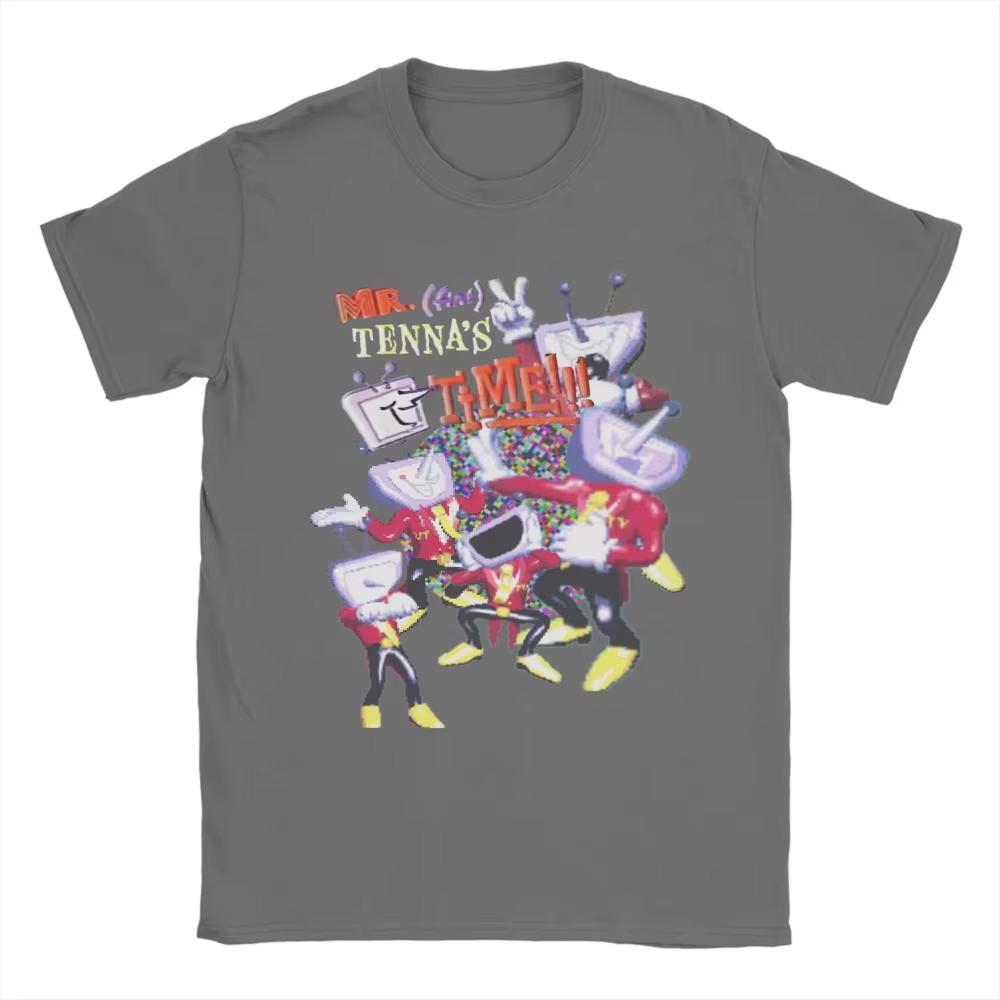 Mr Ant TV Time Tshirt Unisex Deltarune Game Tshirt All Seasons Couple Streetwear Tops oversized t shirt men t shirt
