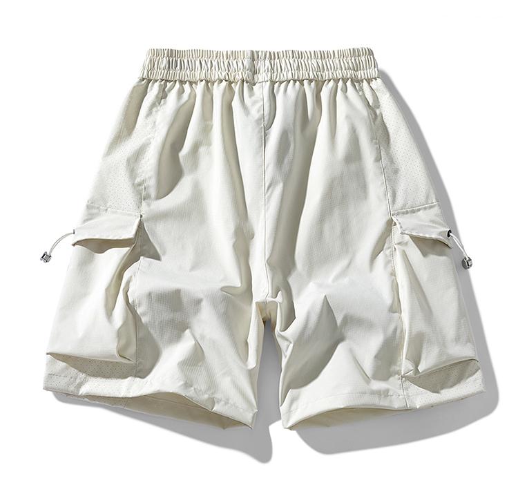 Men's Casual Shorts, Ice Silk Outdoor Workwear Shorts, Men's Quick Drying Shorts, Loose Sports Pants