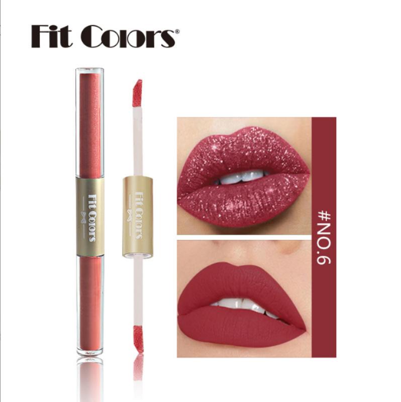 Třpytivá rtěnka Waterproof Liquid Lip Glaze Oil Shimmer Lipstick Makeup Jelly Lip Gloss Lesklý lesk na rty Rtěnka Matte Lip Glaze