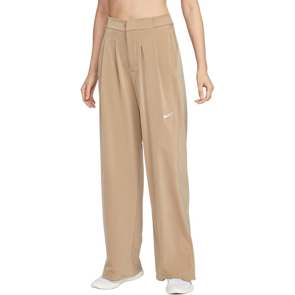 New Nike Dri Fit Sports Pants Women's Khaki IH0828-247