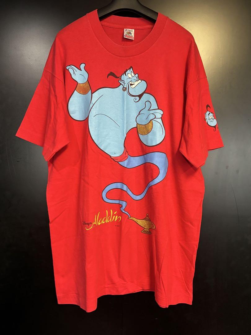 

[USED] Extremely rare 90 s vintage Disney Aladdin T-shirt, size XL