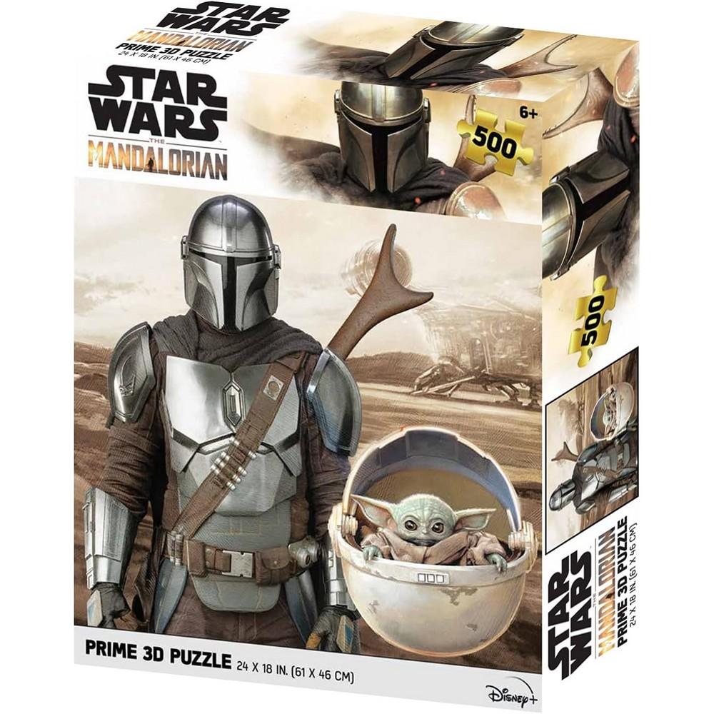 Star Wars The Mandalorian Mando On Speeder Jigsaw Puzzle