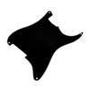 3 Ply Guitar Scratch Plate Black Color Guitar Pickguard Plate Guard Plate For Electric Guitar