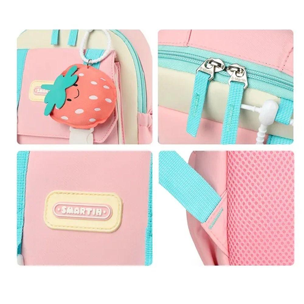 Waterproof Kindergarten School Bag Adjustable Straps Cartoon Nursery Backpack  Travel