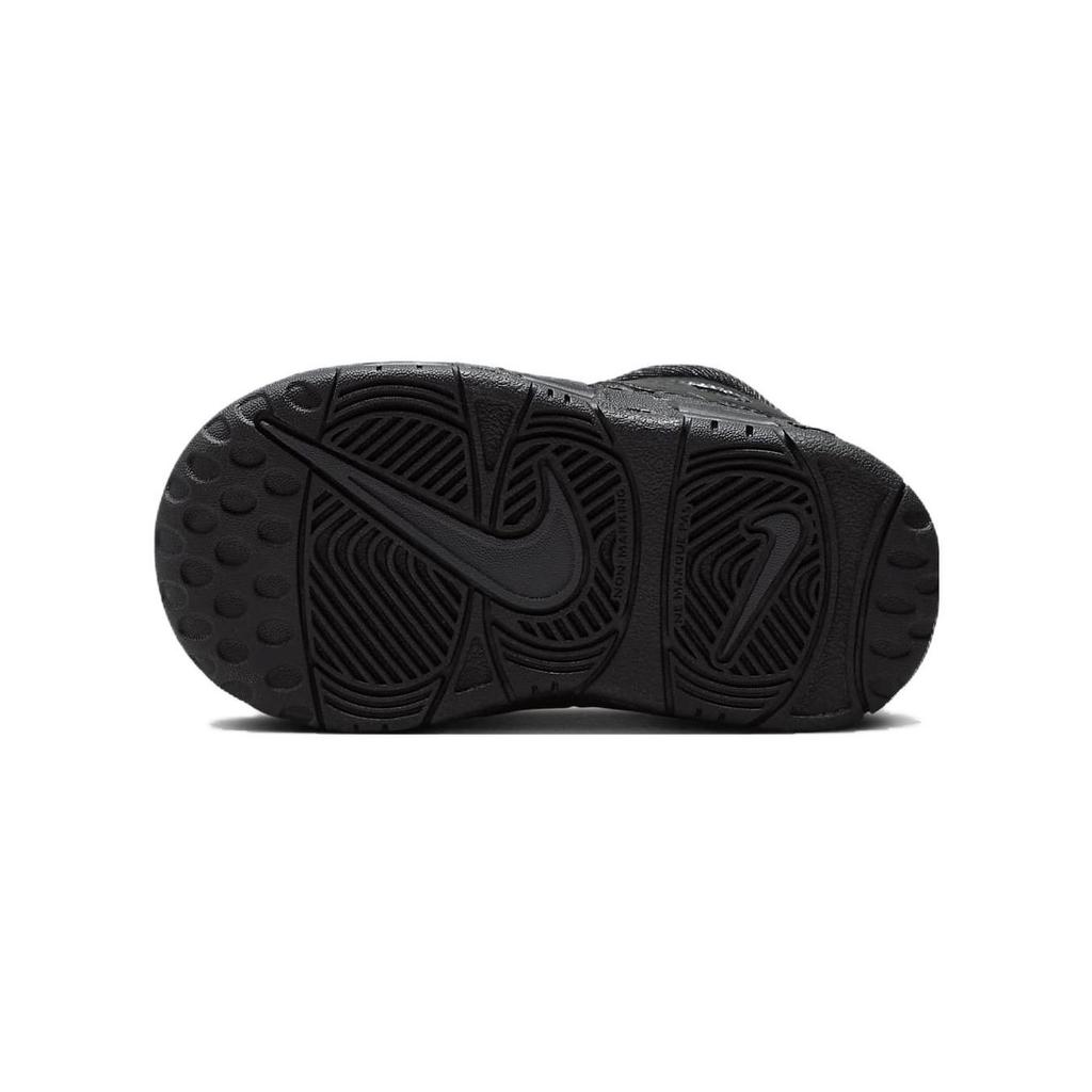 Nike Air More Uptempo TD Svart Antrasitt Babysneakers FZ9942-001