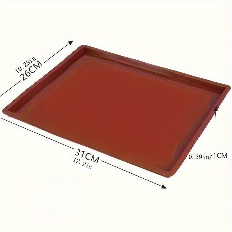 1 buc, Tavă Silicon pentru Rulouri Elvețiene 31cmx26cm, Pad Silicon Antiaderent pentru Copt, Perfectă pentru Rulouri Elvețiene & Produse de Patiserie, Ustensilă Esențială de Bucătărie
