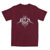 Man T-Shirt Mgla Black Metal Music Logo T Shirts Leisure Beach Tees Vintage Custom Logo 100% Cotton Tops Gift