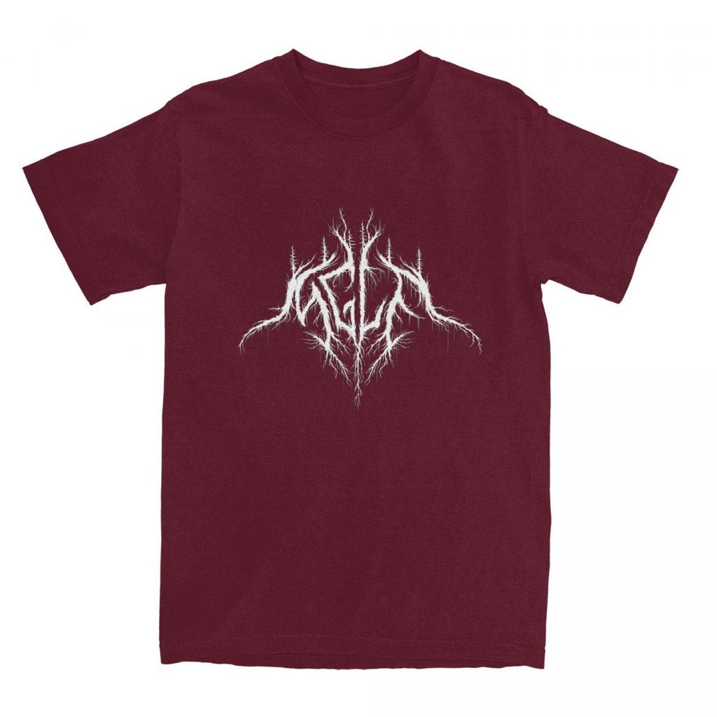 Man T-Shirt Mgla Black Metal Music Logo T Shirts Leisure Beach Tees Vintage Custom Logo 100% Cotton Tops Gift