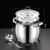 Stainless Steel Oil Filter Pot 1.5/3.5L Oil Pot New Oil Bottle  Kitchen