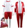 Anime Pretty Derby Kostium Cosplay Umamusume Uczelnie Treningowe Mundurek Szkolny Sportowy Damski Płaszcz T-shirt Spodnie Kostiumy Halloween