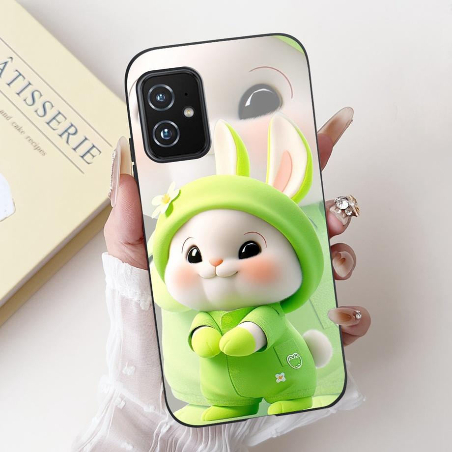 Per Custodia ASUS ZENFONE 8 ZS590KS Astronauta Drago Animali Cartoni Animati Stile Cool Silicone Morbido Copertura Nera per Telefono Per ASUS ZS590KS Borsa