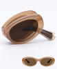 Likkeullou Rc Nirnir Folder Sunglasses Brown