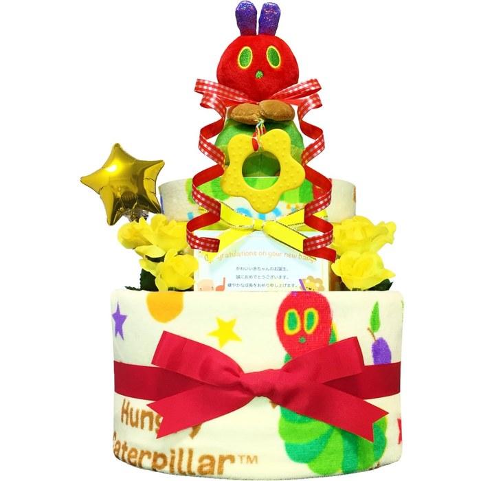 [KanonBabys] Diaper Cake - The Very Hungry Caterpillar - 2 Tier - Size S - Green