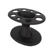 Plastic Round Hair Brush Comb Holder Display Rack Hair Styling Brush Stand Shelf AccessoriesBlack