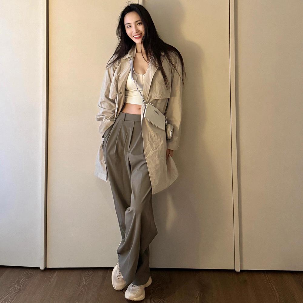 2026 Spring/Summer Daydrift Women s High-Waisted Wide-Leg Trousers - In Stock! Extra Small