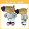 Chill Guy Meme Cartoon Dog Plush Toy Stuffed Animal Doll Kids Gift Birthday