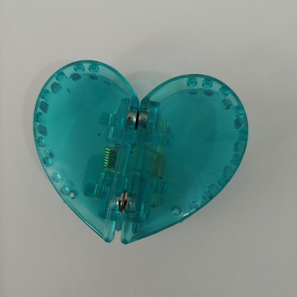 Heart-shaped Magnetic Hair Clip Magnetic Closure Headwear New Non-Slip Styling Clips  Daily Styling