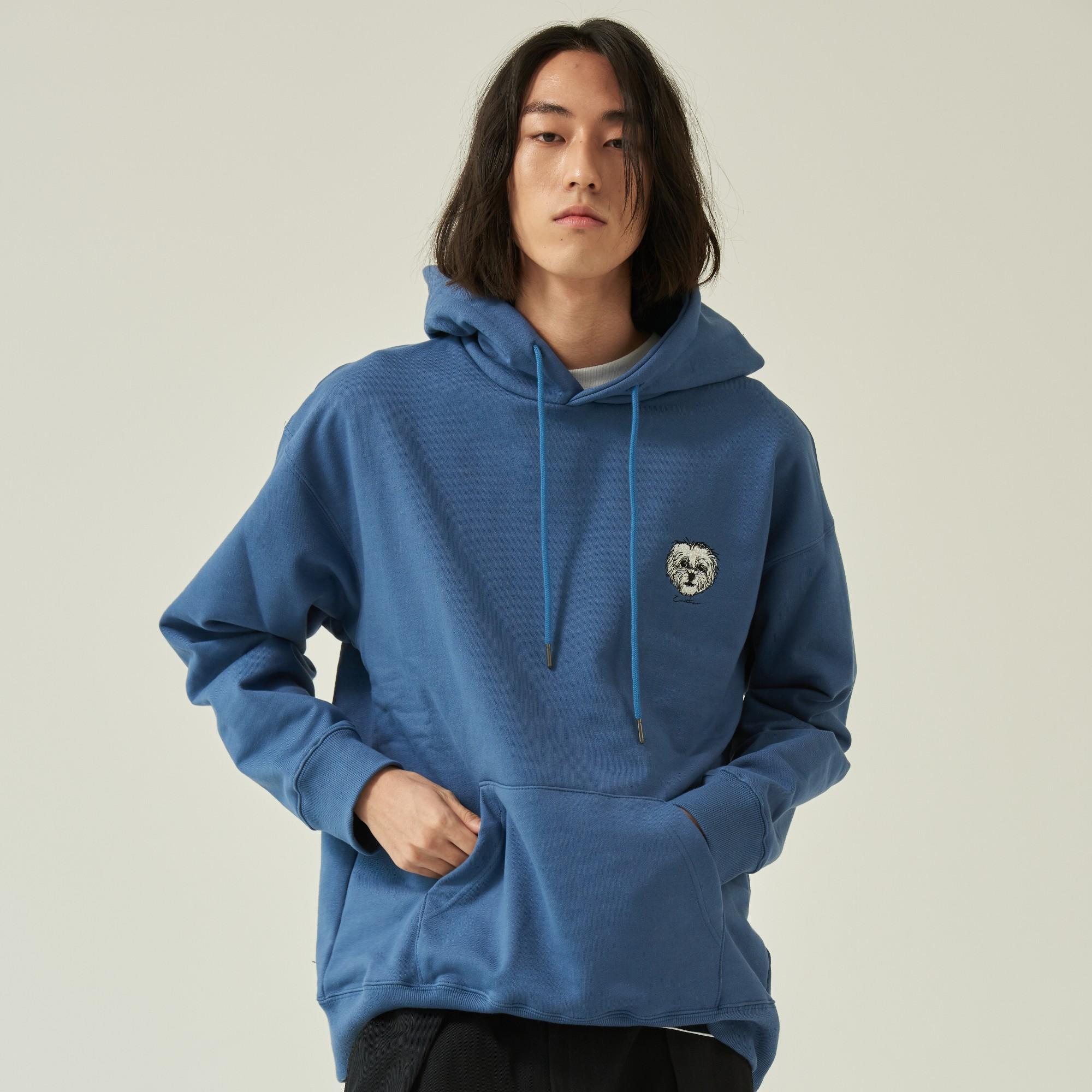 Gen Other Maltese Heavy Terry Hoodie Blue Blue/Xs