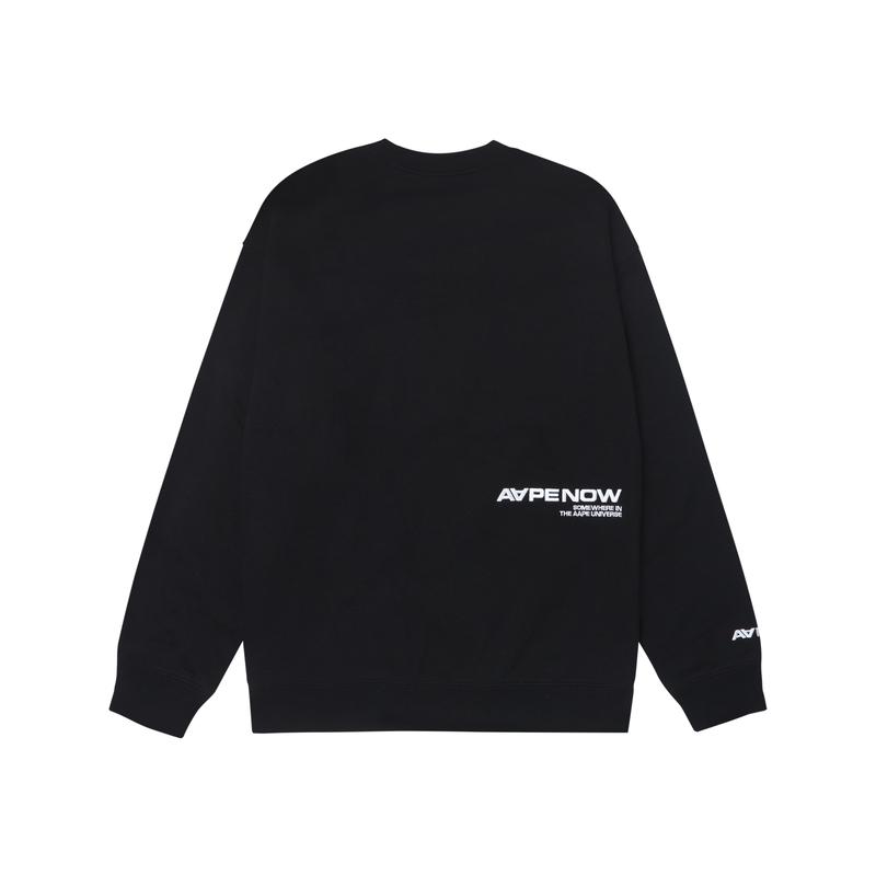 Aape Logo-patch Crew-neck Sweatshirt AAPSWMA306XXL