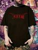 Casual Graphic T-shirt - Doom Game Character Print