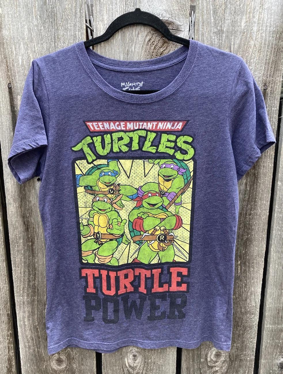 

Детская футболка Mighty Fine Черепашки-ниндзя Серая с принтом XL Nick Crew 4XL