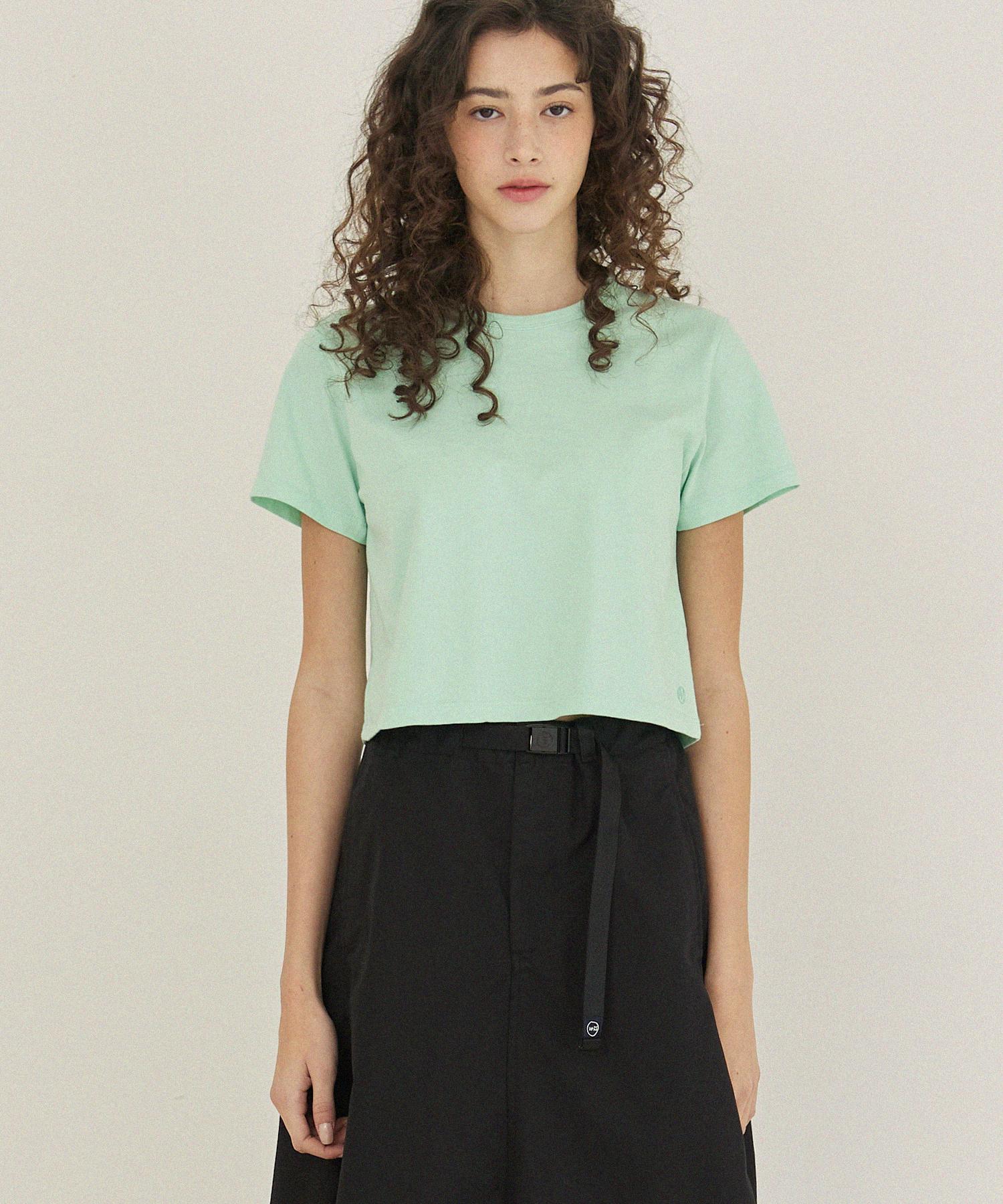 Midnight 12 Am Crop T-Shirt - Mint 0(Free)